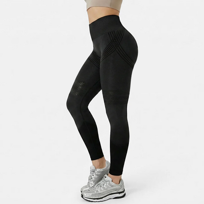 High Waisted And Hip Lifting Yoga Elastic Quick Drying Tight Pants