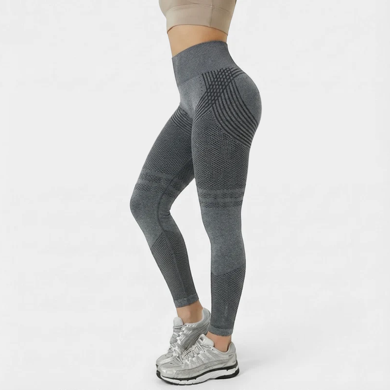High Waisted And Hip Lifting Yoga Elastic Quick Drying Tight Pants
