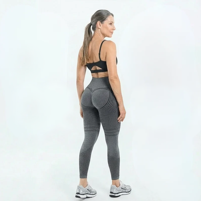 High Waisted And Hip Lifting Yoga Elastic Quick Drying Tight Pants