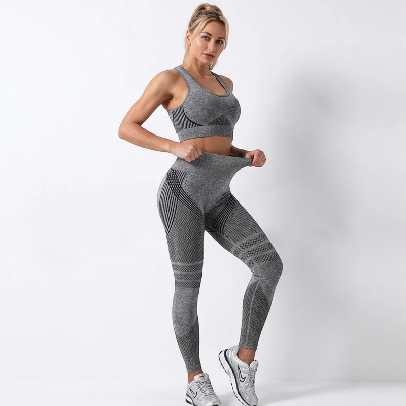 High Waisted And Hip Lifting Yoga Elastic Quick Drying Tight Pants