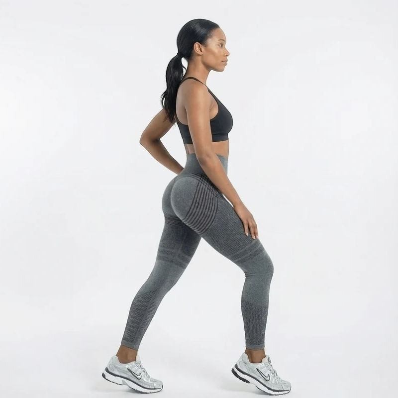 High Waisted And Hip Lifting Yoga Elastic Quick Drying Tight Pants