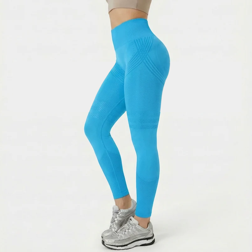 High Waisted And Hip Lifting Yoga Elastic Quick Drying Tight Pants