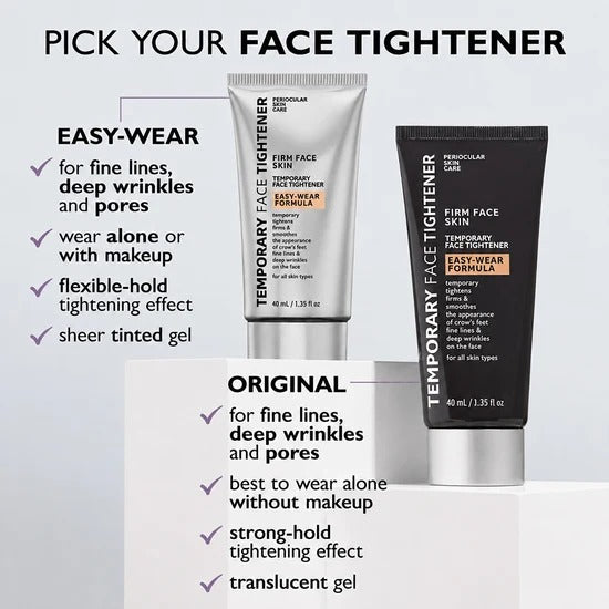 Instant Firming Temporary Face Tightener Easy-Wear Formula